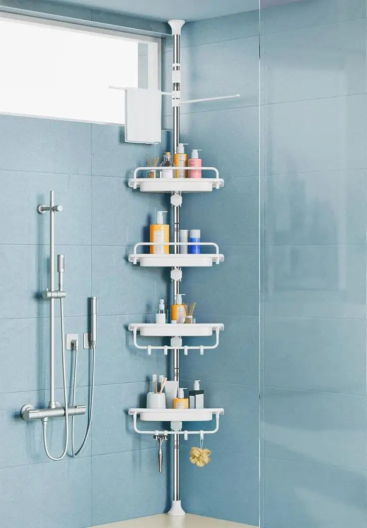 BanoOrg Nuevo Esquinero Organizador de Baño - [PROMOCIÓN DISPONIBLE SOLO HOY]